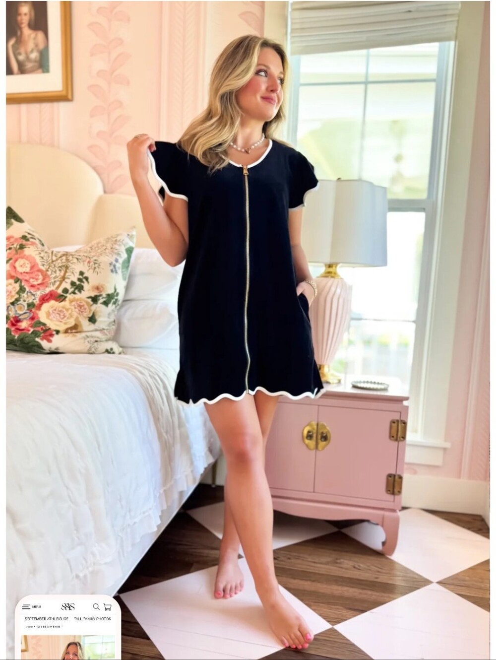 SSYS Black Get Ready Robe - Picture 5 of 7